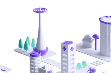 Acrobits city illustration