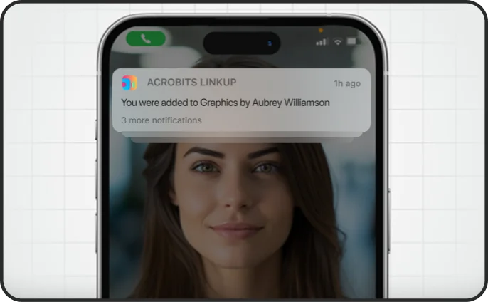 Incoming calls that ring.