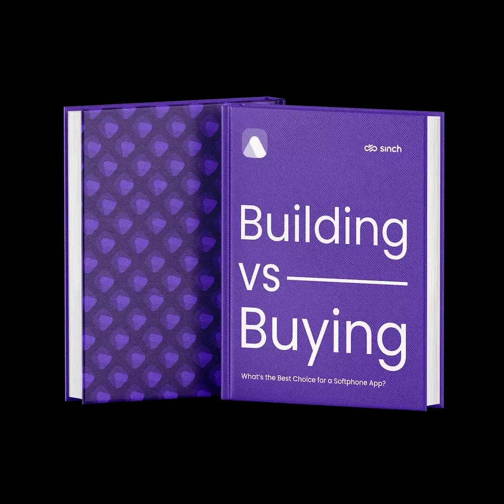 Building vs. Buying Softphone Apps ebook mockup