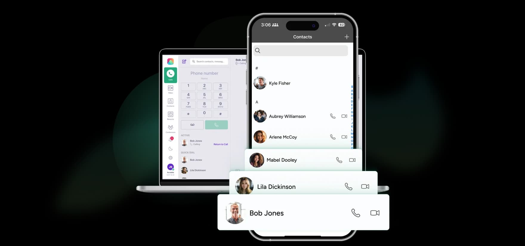 VoIP Contact Hub