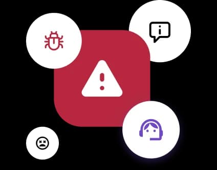 Send tech support alerts