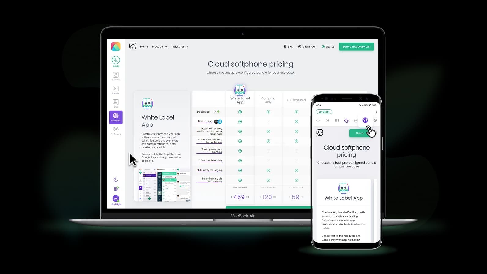 Custom Tabs With Web View