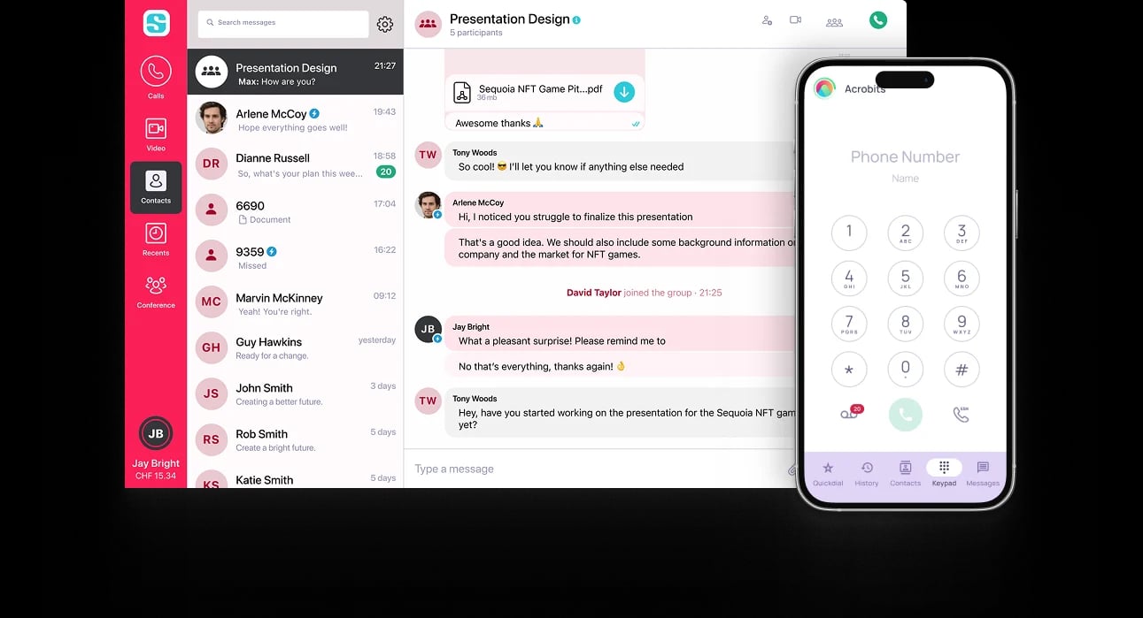 See Cloud Softphone in Action softphone demo