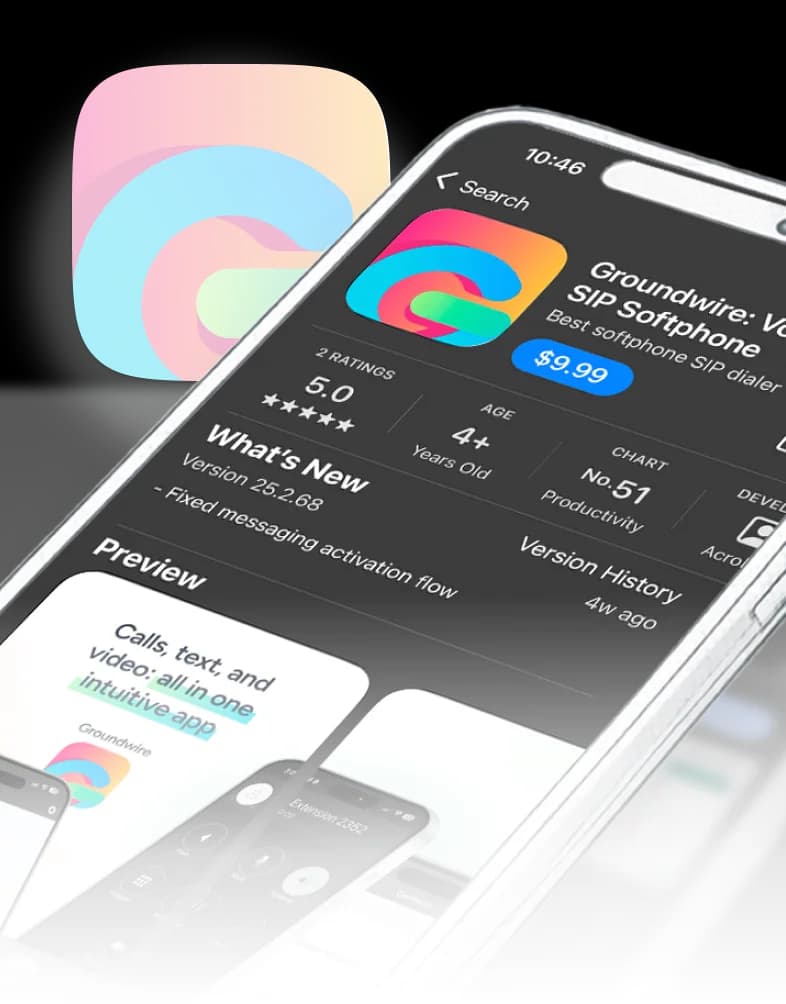 Groundwire app preview