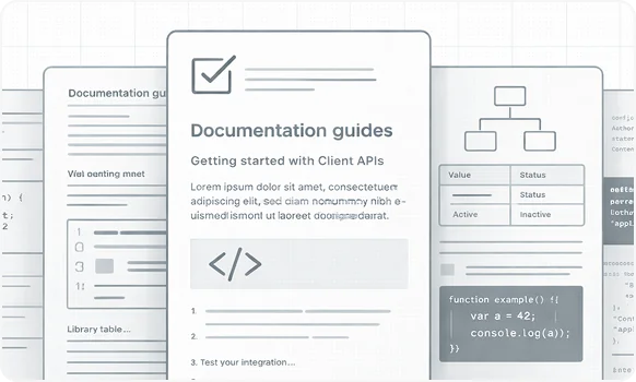 Extensive technical documentation