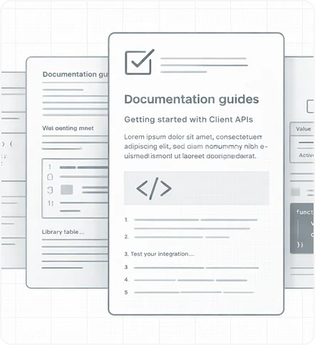 Extensive technical documentation