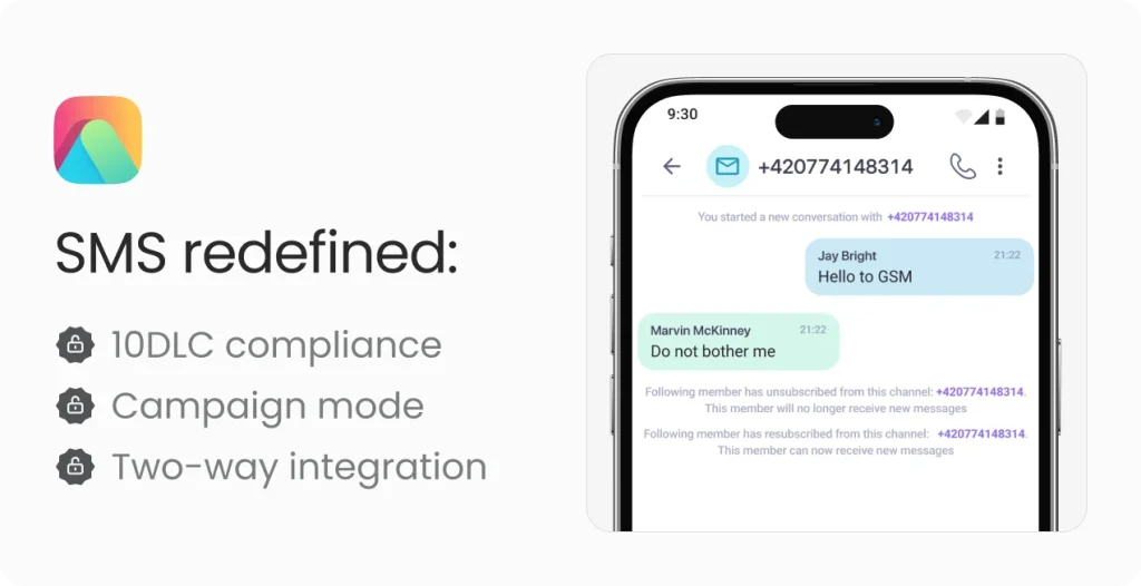 10dlc Feature For Sms Cloud Softphone