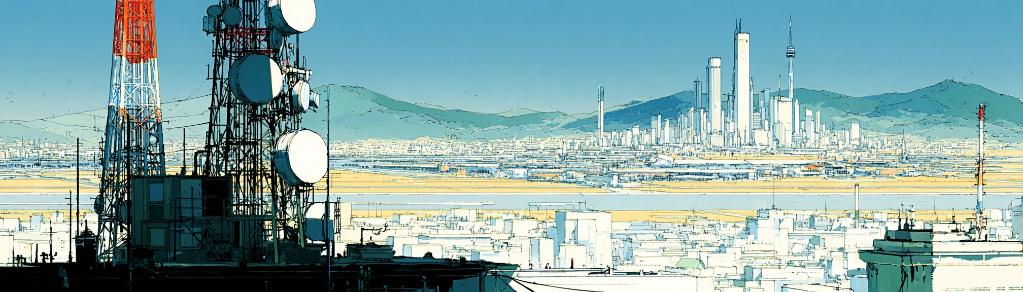 Mobile carriers and LEC connectivity across a city network