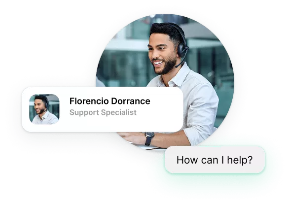 Customer Support Specialist, using Web Tab Views feature of Cloud Softphone