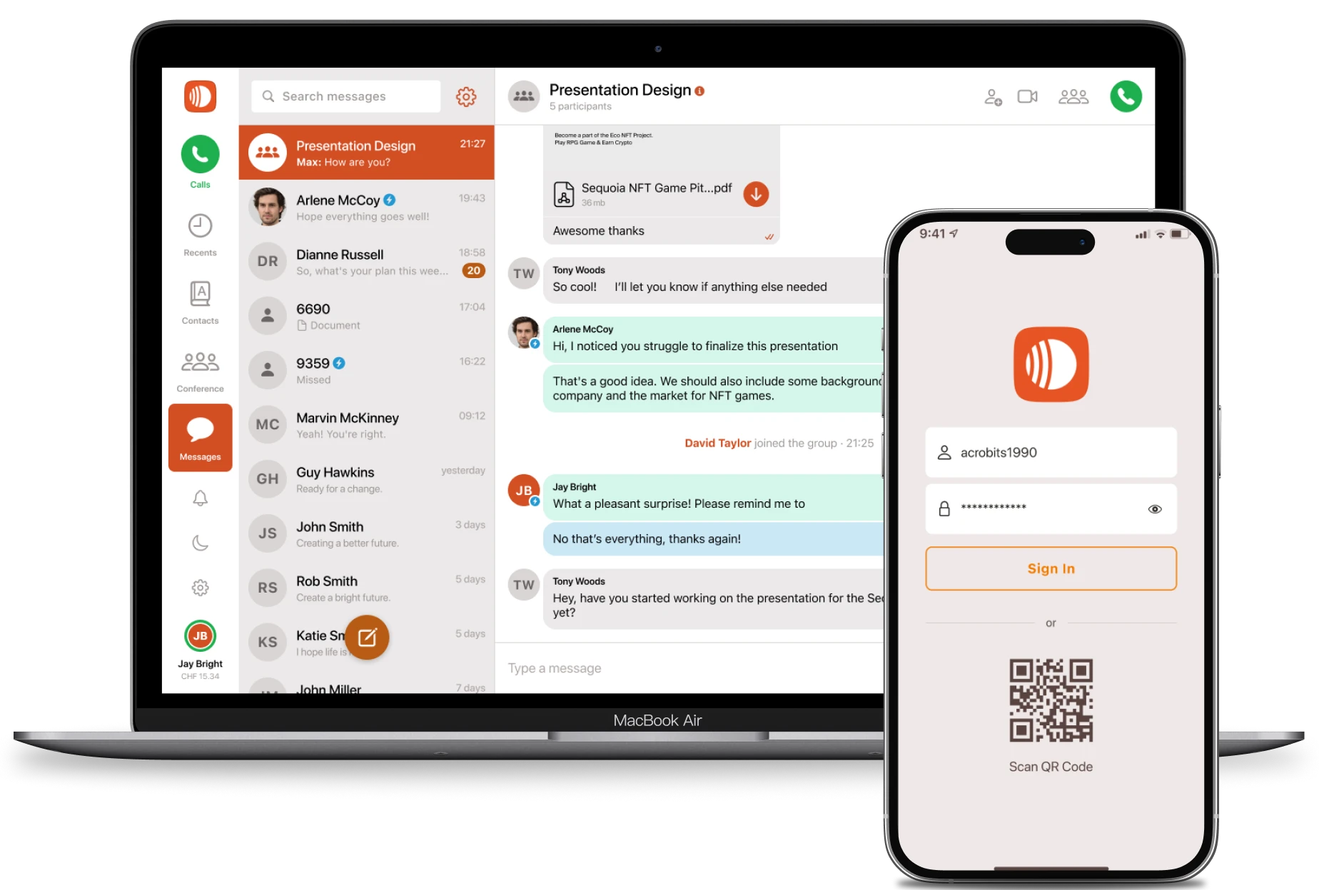 Computer With Custom Softphone App Dialer (1)