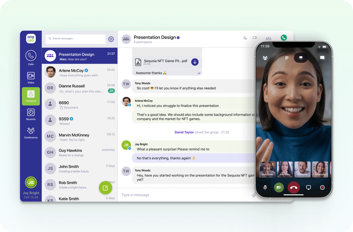 Desktop Custom White Labeled Softphone App Min