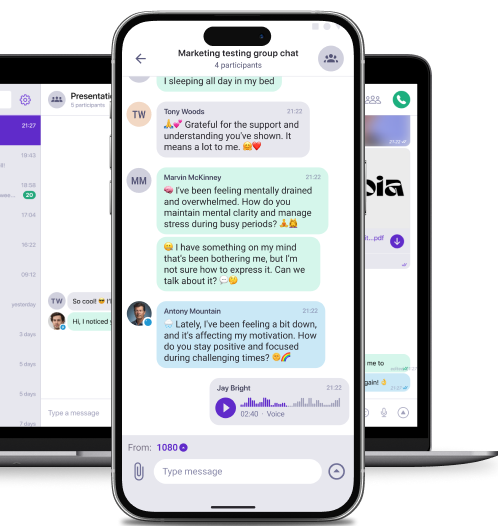 Ipad Messaging Image